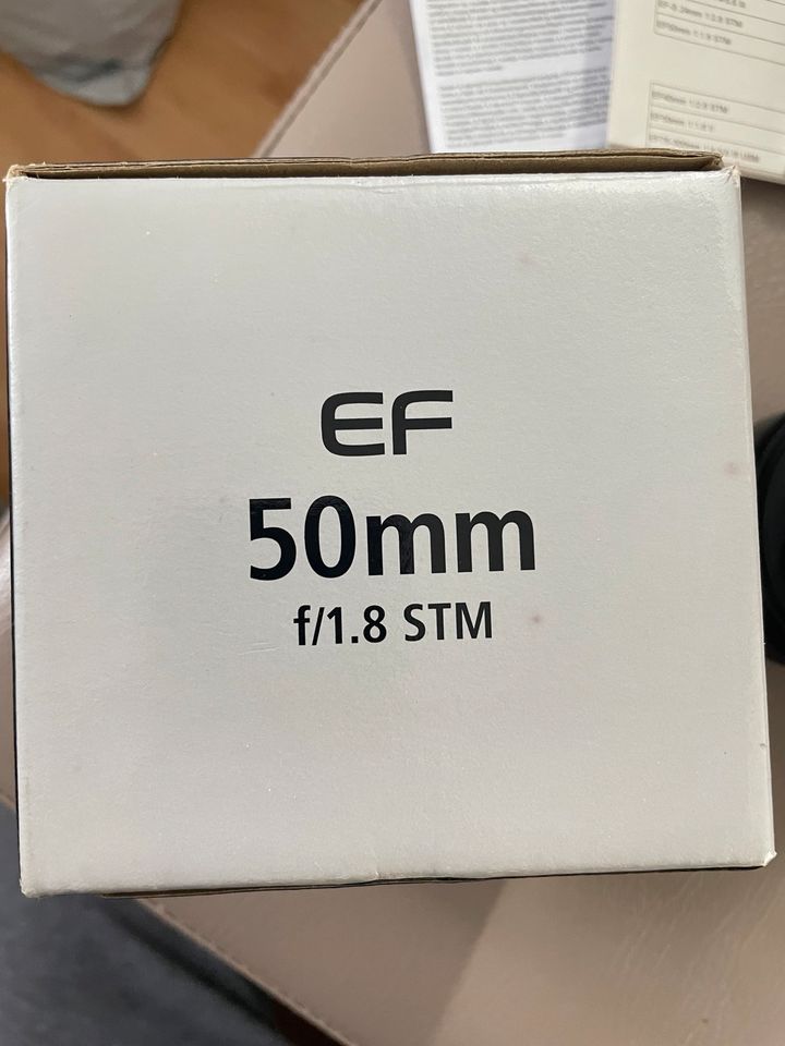 Canon EF50mm f/1.8 STM Objektiv in Ilsfeld