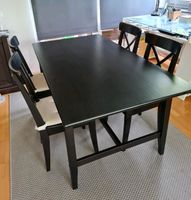 Ikea Hemnes Esstisch Tisch mit 4 Stühlen in schwarzbraun Berlin - Lichterfelde Vorschau