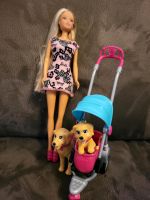 Barbie Hunde Gassi gehen mit Buggy Niedersachsen - Vollersode Vorschau