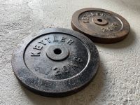 2x Kettler 20kg 30mm Hantelscheiben Gewichtscheiben Gewichte Nordrhein-Westfalen - Herdecke Vorschau