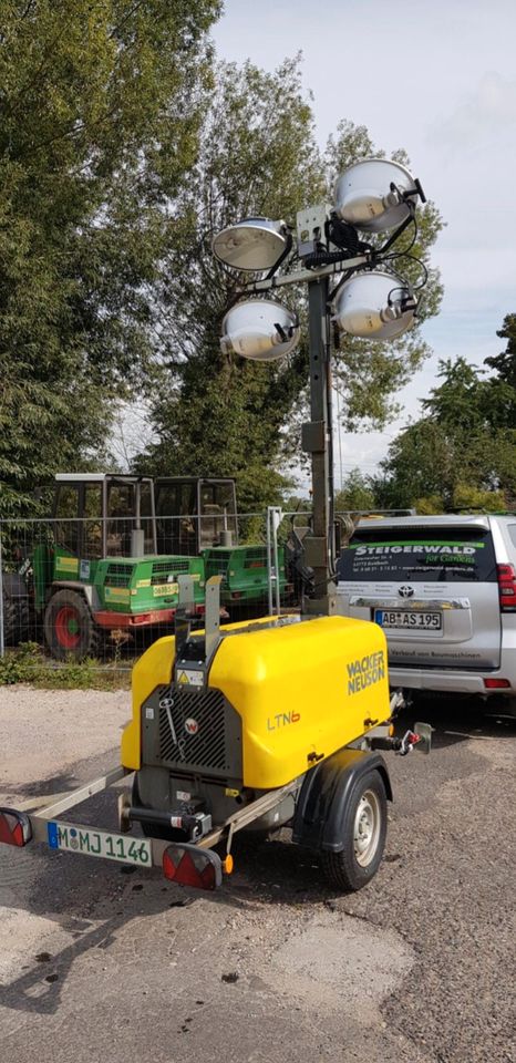 Wacker Neuson LTN6L Lichtturm Flutlicht Beleuchtung Generator in Goldbach