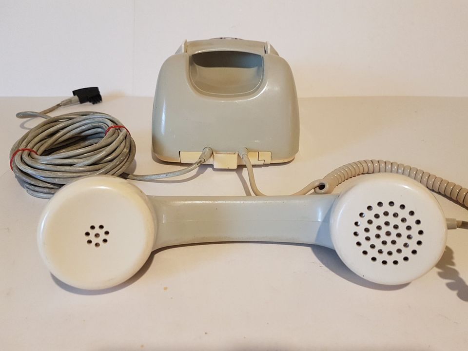 Post Telefon Wählscheibe FeTAp 611 GbAnz-2 grau Bj. 1/71 mit TAE in Taura