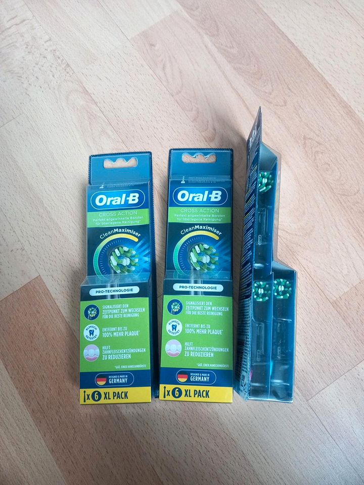 Black Oral-B CrossAction CleanMaximiser Aufsteckbürsten 6 Stück in  Frankfurt am Main - Bockenheim | eBay Kleinanzeigen ist jetzt Kleinanzeigen