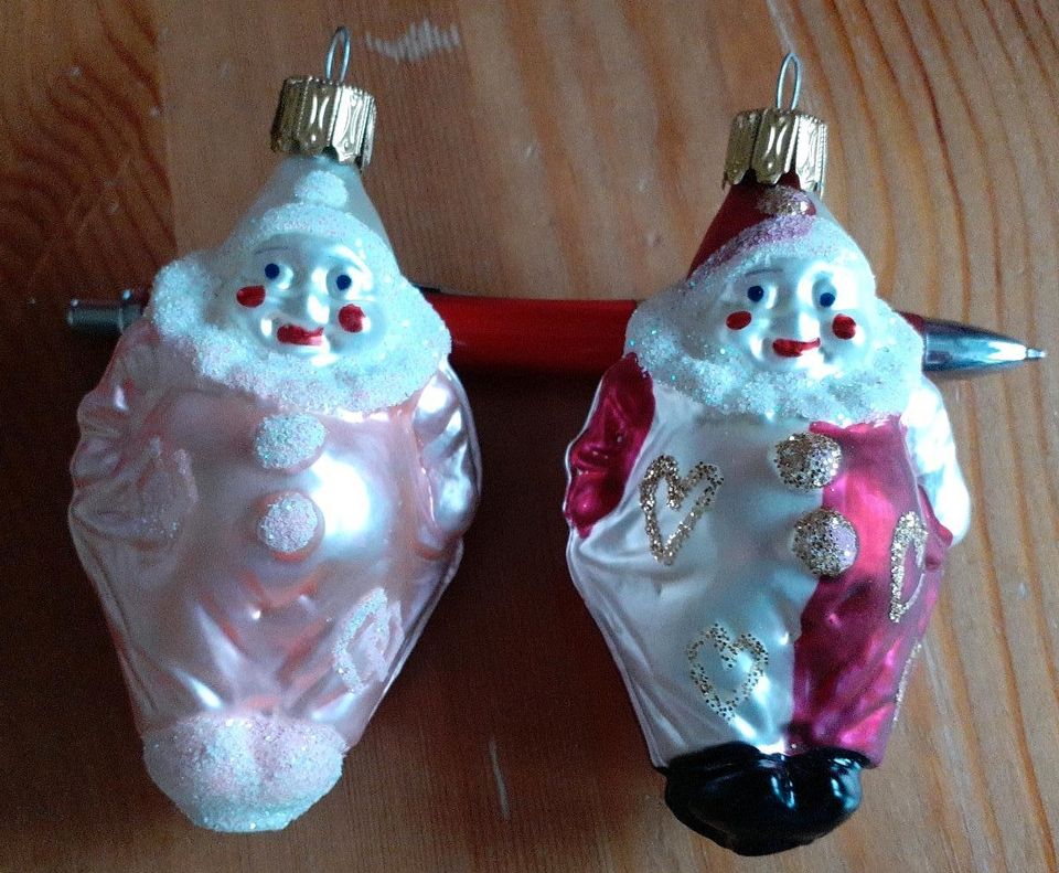 Weihnachtsbaumschmuck Clowns in Nazza