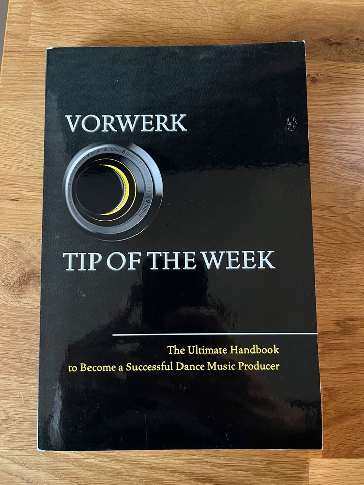 Buch Musikproduktion - Vorwerk Tip of the week in Stuttgart