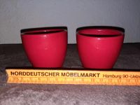 2 kleine rote Blumentöpfe/Übertöpfe,neuwertig Durchmesser ca. 7cm Niedersachsen - Bad Bevensen Vorschau