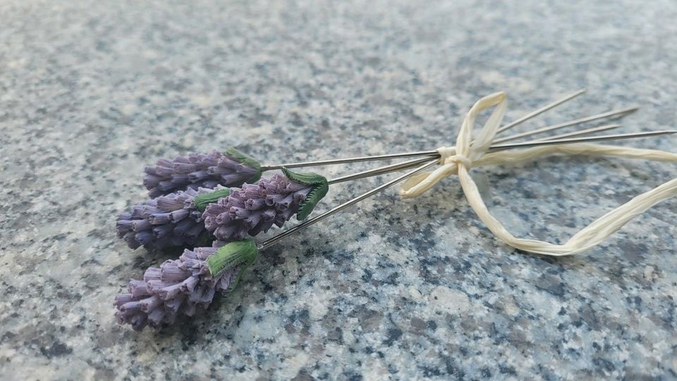 Bowlespießer Lavendel lila Cocktailstäbchen in Moritzburg