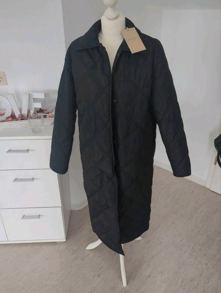 Soyaconcept Wintermantel Mantel  schwarz neu oversize S M 36 38 in Alsfeld