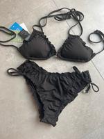 NEU H&M Bikini schwarz Rüschen Perlen 40 M Sachsen - Pirna Vorschau