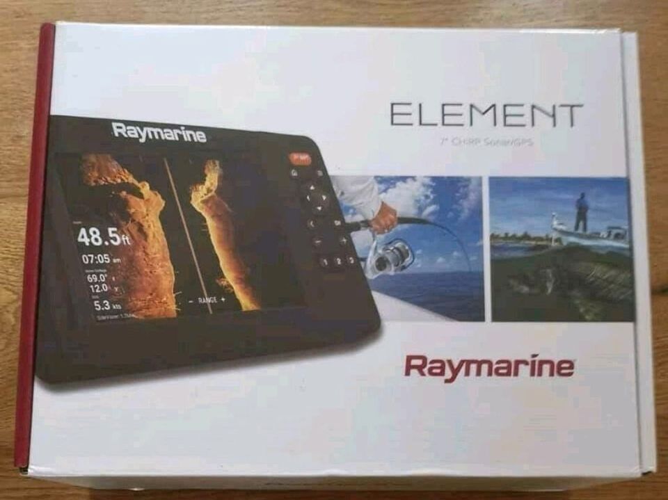 Raymarine Element 7 Echolot mit HV100 Geber *neu* in Paderborn