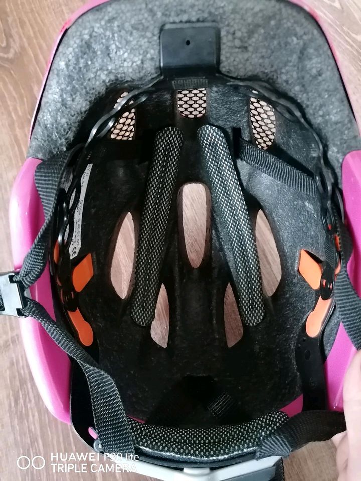 Kinderfahrrad Helm Mädchen pink in Möntenich