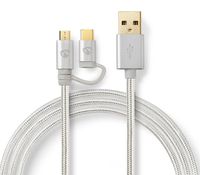 USB Kabel / USB-A - USB Micro-B - USB-C Stecker / Vergoldet  NEU! Bayern - Aldersbach Vorschau