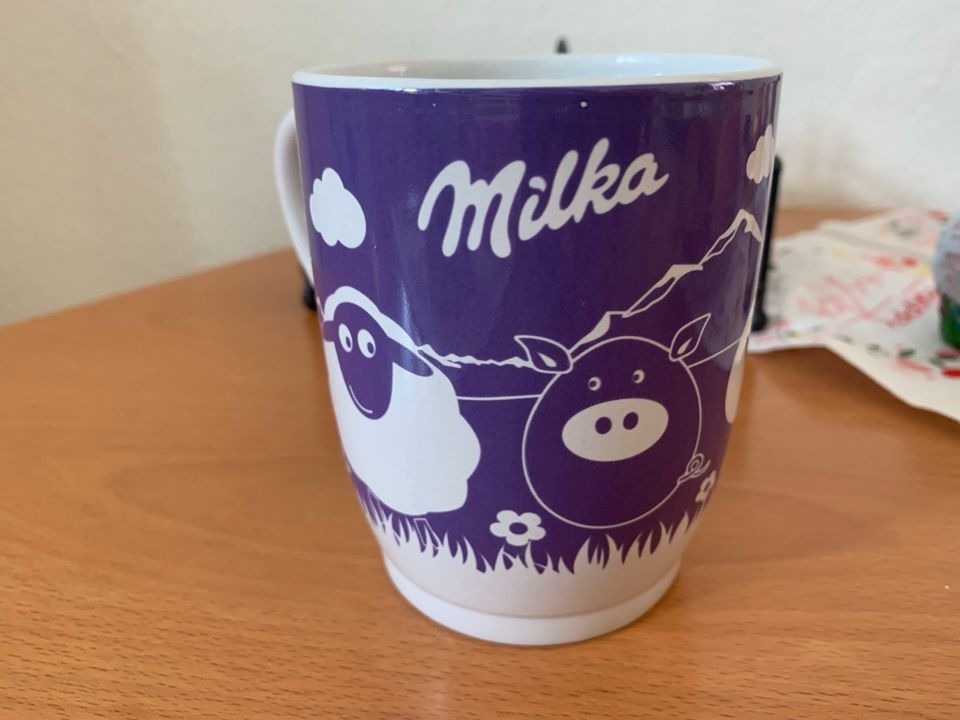 Milka Tasse Osterbecher 15 in Aschaffenburg