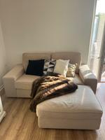 Ikea "Kivik" 2er Sofa inkl. passendem Hocker Bielefeld - Bielefeld (Innenstadt) Vorschau