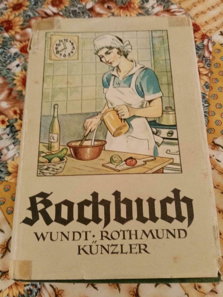 Koch und Haushaltungsbuch von Mundt, Rothmund und Künzler 1936 in Dinslaken