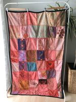 Indien Vintage Patchwork Wandbehang Decke Überwurf Sari Boho Goa Bayern - Langweid am Lech Vorschau