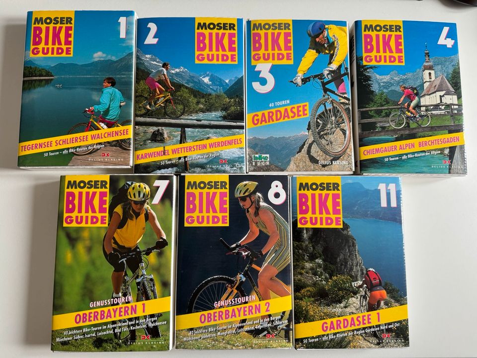 MOSER Bike Guides 1, 2, 3, 4, 7, 8, 11 in München