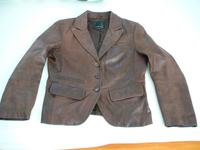 Kurze Damen Kunstlederjacke,  braun, gefüttert, Größe 42,  Amisu Niedersachsen - Meine Vorschau