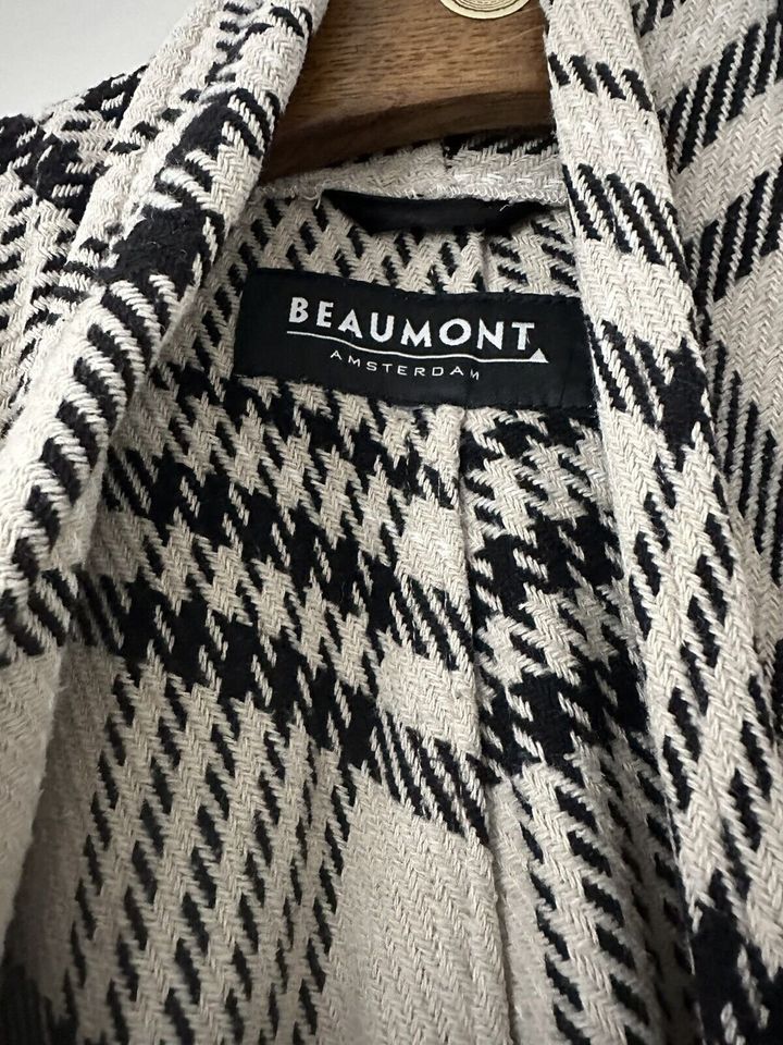 Beaumont Mantel Stola/ Cardigan Überwurf kariert Gr. M/L in Münnerstadt