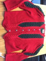 Marken Strickjacke Tracht Gr. 44/46 Schurwolle Oktoberfest Sachsen - Flöha  Vorschau