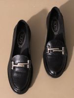 TOD‘S Double T Loafer 36 schwarz Schlangenleder-Struktur Damen Niedersachsen - Osnabrück Vorschau