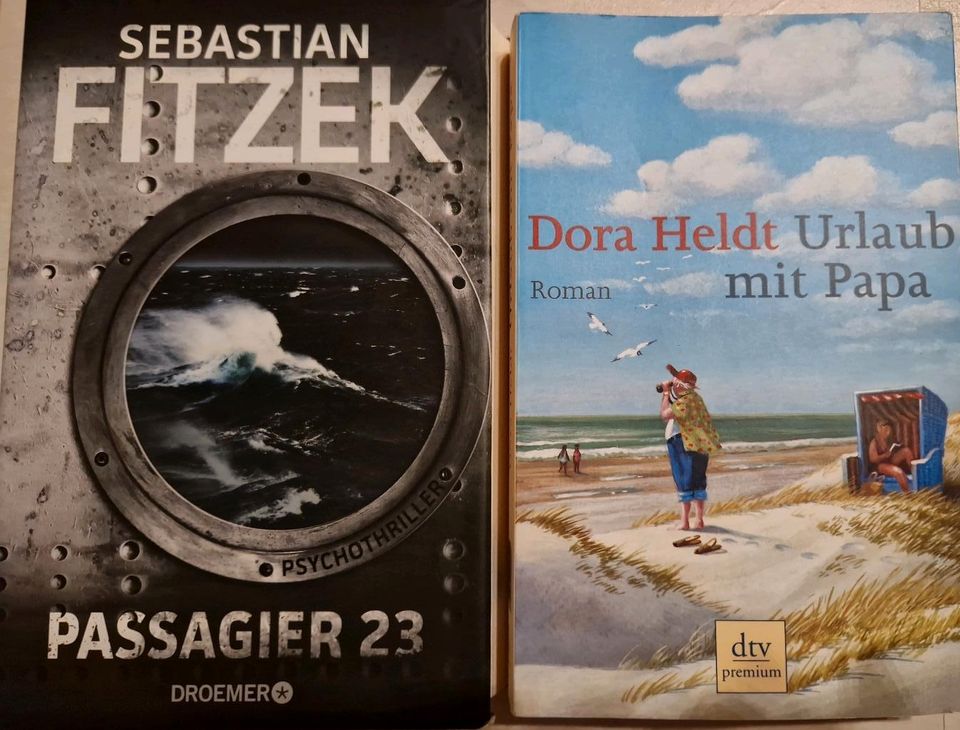 Bücher Sebastian Fitzek-Passagier 23,Dora Held-Urlaub mit Papa in Porta Westfalica
