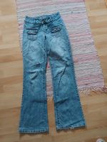 Gr 34 Jeans Hose Schlaghose Retro Vintage Baden-Württemberg - Hüfingen Vorschau