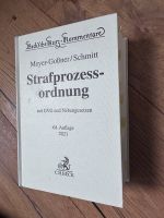 Meyer-Goßner/Schmitt, Kommentar StPO, 64. Auflage 2021 Nürnberg (Mittelfr) - Mitte Vorschau