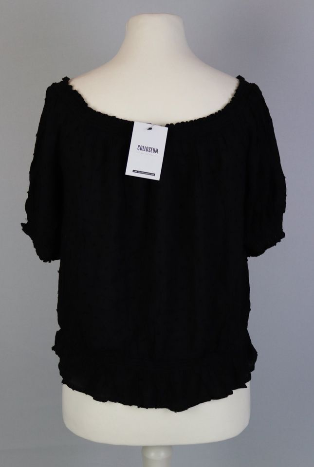 Süße Bluse Shirt schwarz Colloseum Gr. M NEU!! in Kiel