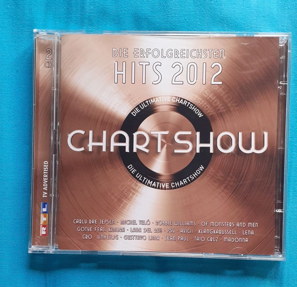 Die Ultimative Chartshow ☆ Hits des Jahres 2012 ☆ 2 CD in Rheda-Wiedenbrück