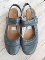 Rieker Sandalette Sandalen Pumps grau Gr 40 Niedersachsen - Staufenberg Vorschau