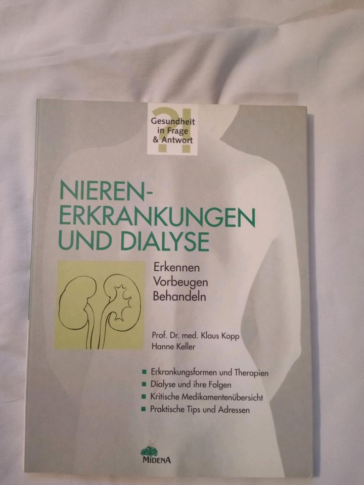 Nieren Erkrankungen und Dialyse, erkennen vorbeugen behandeln in Treuchtlingen