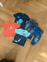 Set Gr 80 und 86 - 3x T-Shirt und 2 Jeans Sachsen - Markkleeberg Vorschau