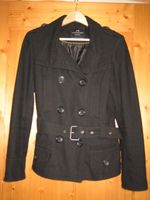 Jacke kurzer Mantel Wolljacke schwarz Cabanjacke Damen Gr. M 36 Baden-Württemberg - Biberach an der Riß Vorschau