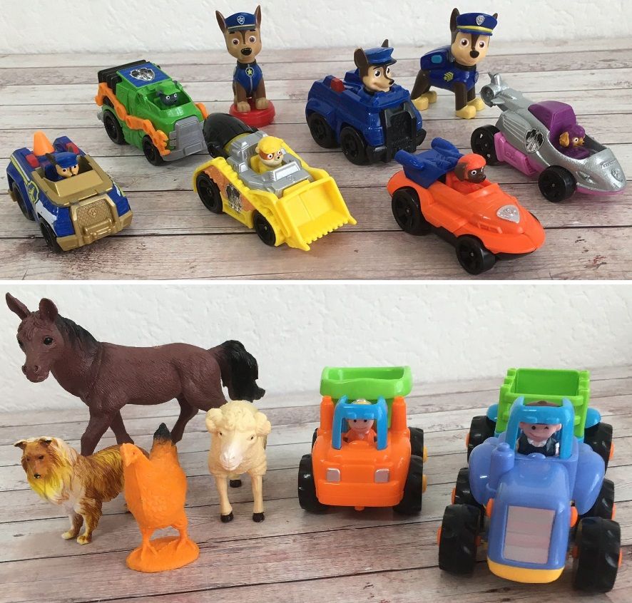 Spielzeug Paw Patrol + push and go Fahrzeuge, Figuren, Tiere in Essen