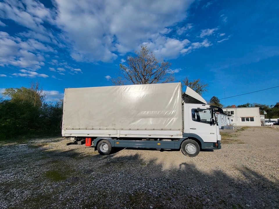 Mercedes Benz Atego 818 4x2 Blatt Luft Motor Bremse TÜV Deutsche in Oberschleißheim