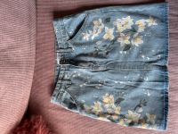 Glamorous Jeansrock bemalt Blumen xs Hessen - Wettenberg Vorschau