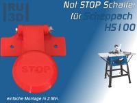 Not STOP Schalter Paddel Tischkreissäge Scheppach HS100 Schleswig-Holstein - Glücksburg Vorschau