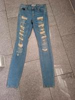Jeans only gr.27/34 mit Risse destreyed Nordrhein-Westfalen - Herten Vorschau