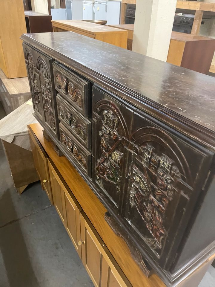 Antikes Holz Sideboard Kommode in Werther (Westfalen)