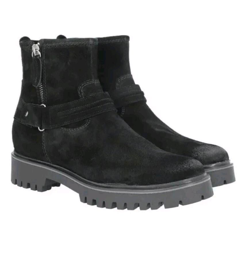 CYPRES TOLLE LEDER STIEFEL BOOTS GR.37 STIEFELETTEN SCHWARZ 179€ in Göttingen