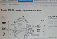 BESSEY Compact-Spanner BAS-CB10-6 neu.Nutzen Sie die Gelegenheit Baden-Württemberg - Kernen im Remstal Vorschau