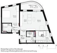 2-4 Zimmerwohnung in Neubaugebiet am Killesberg Stuttgart Stuttgart - Stuttgart-Nord Vorschau