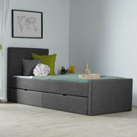 Polsterbett Einzelbett 90x200 cm Bettgestell 2 Schubladen VB279€* Sachsen-Anhalt - Magdeburg Vorschau