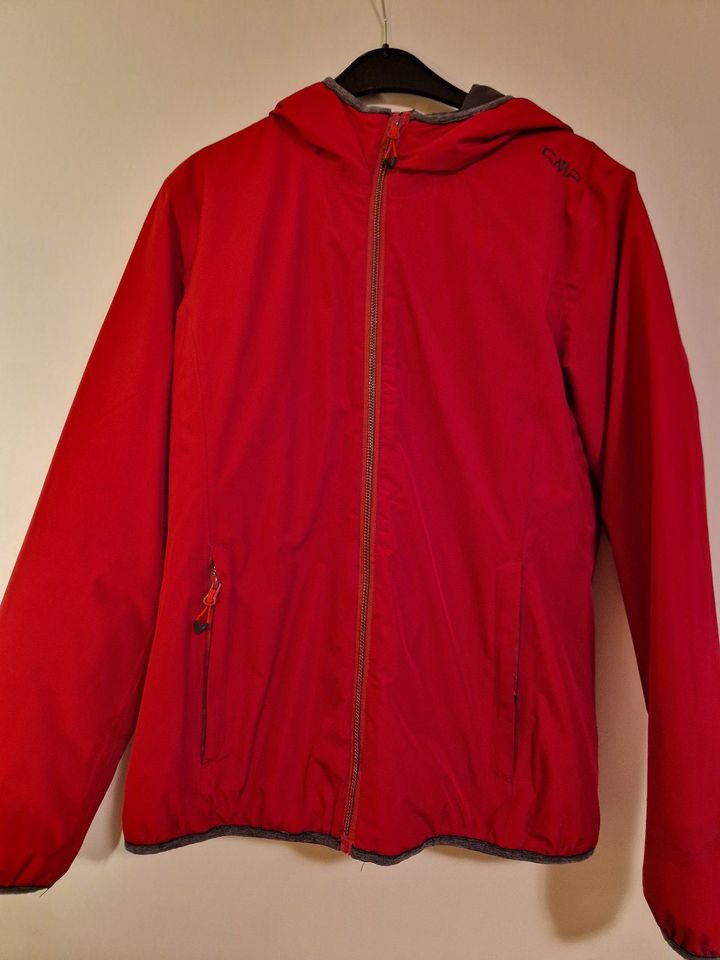 Fast geschenkt, Jacke,CMP Wind Protect Gr.S (Kinder Ca.164), rot in Sindelfingen