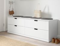 IKEA Kommode NORDLI 4 Schubladen weiß NUR Hannover - Vahrenwald-List Vorschau