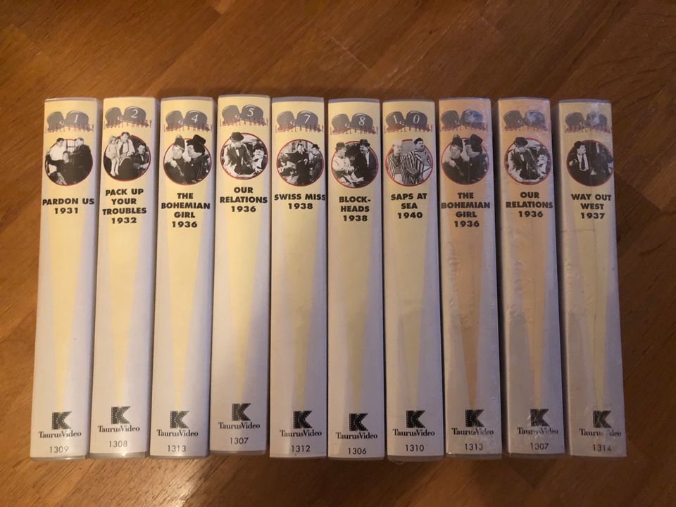 Laurel und Hardy (Dick & Doof) VHS, OVP in Folie in Freden