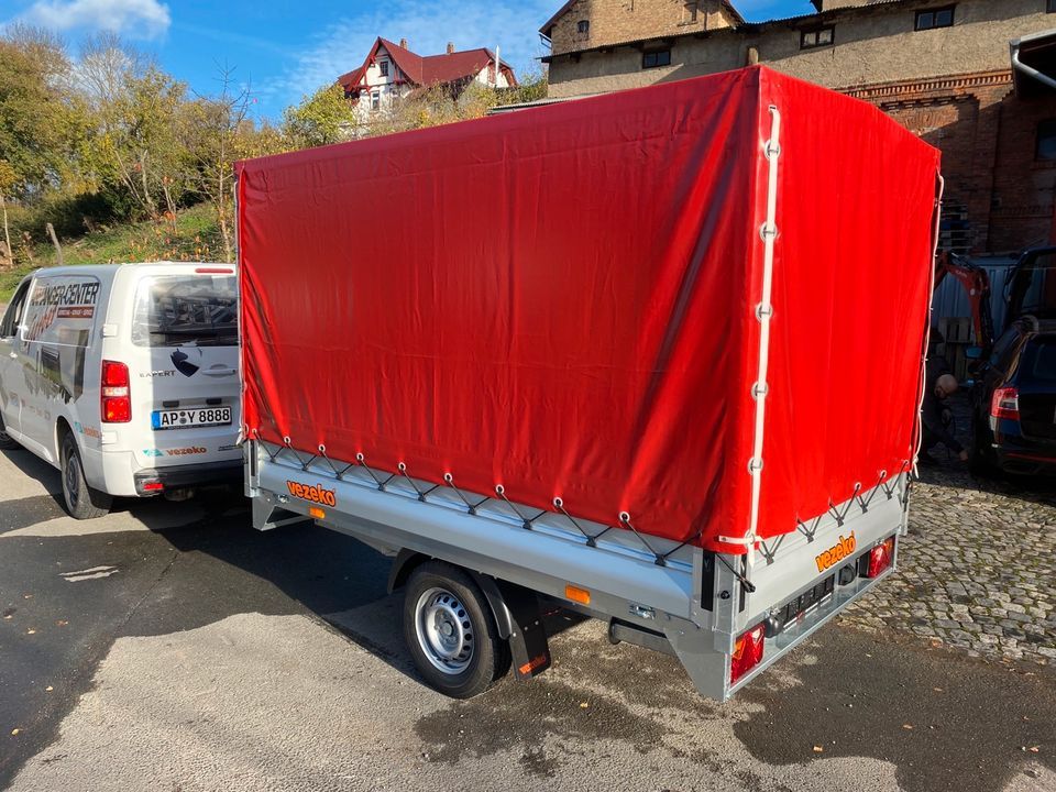 Vezeko Cargo DX Hochlader 1300kg 267x162x155cm Neu in Triptis