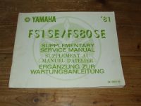 Wartungsanleitung Yamaha FS80 FS 1 SE  FS 80 SE FS80 FS1SE Saarland - Losheim am See Vorschau
