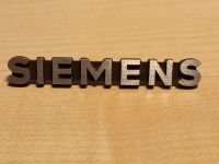 Siemens Emblem Logo, Geräteschild, Metall, Vintage Radio Baden-Württemberg - Bruchsal Vorschau